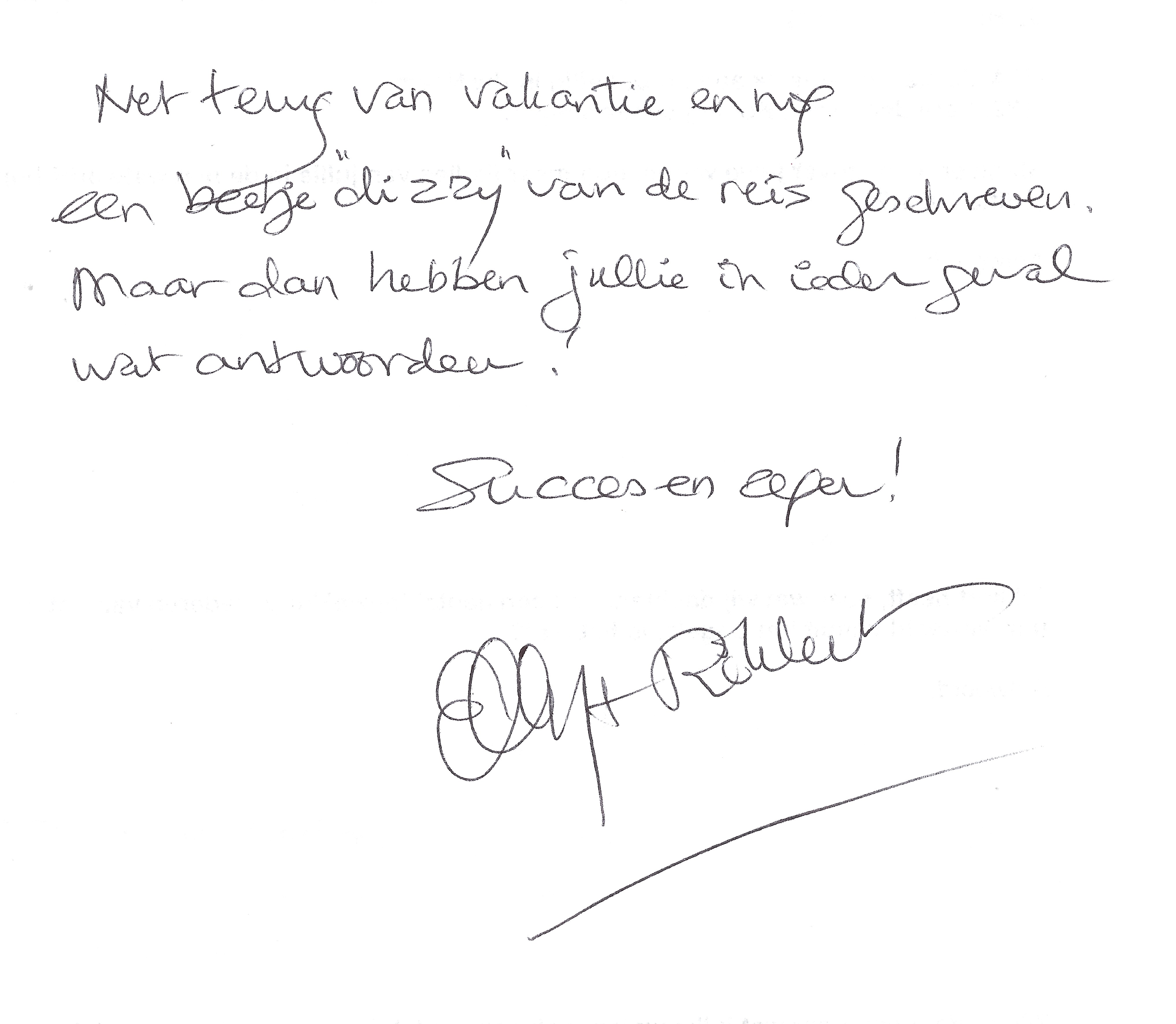 Groet Elly en Rikkert (PMJDH-interview)